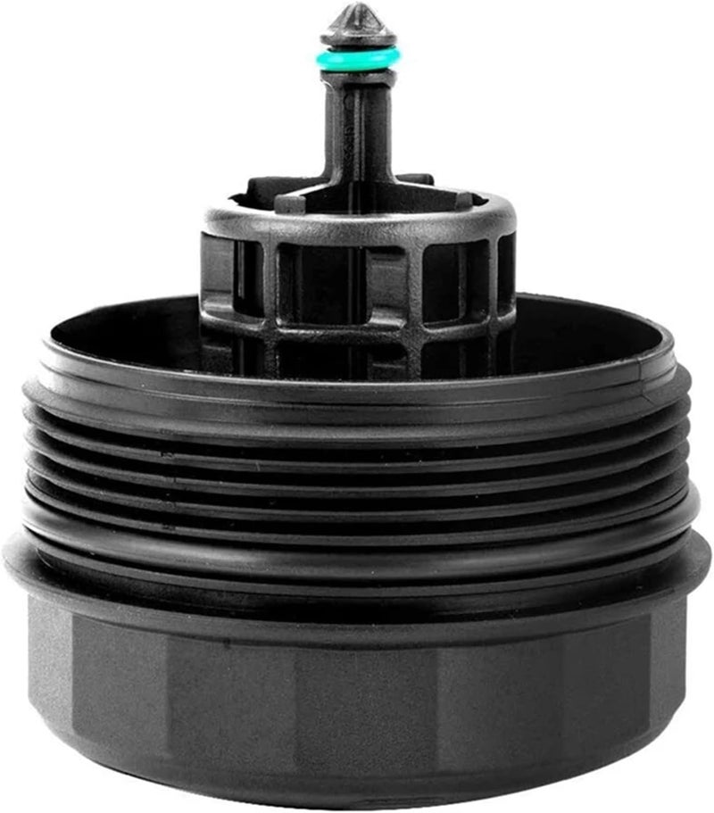 LINGYAO ​​ 11427525334 Oil Filter Cap Housing Cover for BMW 328i 325i 330i 335i 528i 535i X1 X3 X5 X6 - Engine Oil Filter Housing Replacement Cap, OEM Fit, Durable Plastic - Image 1